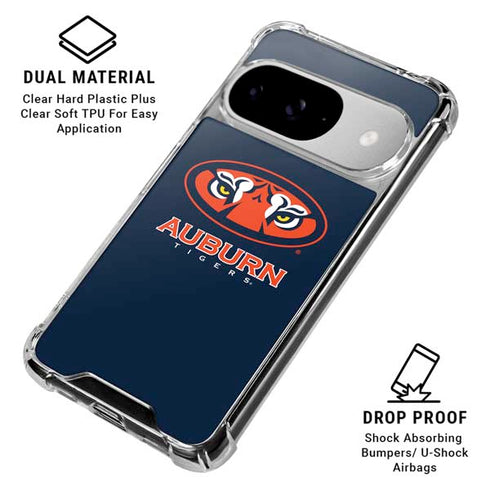 Auburn University Tigers Mascot Google Pixel 10 Clear Case